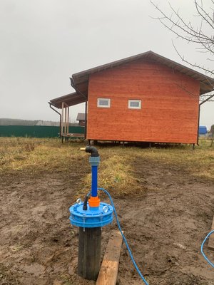 кессон и обустройство скважины