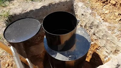 Обустройство скважины с металлическим кессоном