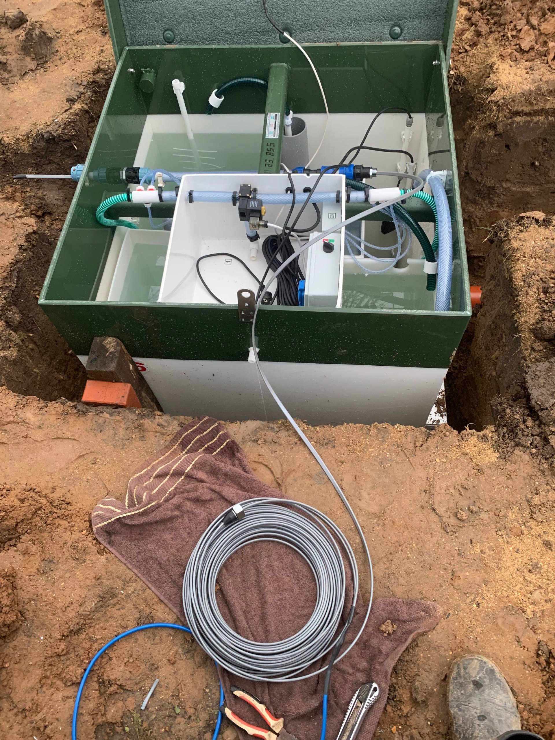 Установка септик для канализации в частном доме