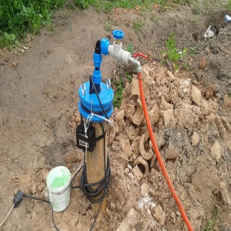 Обустройство скважины с адаптером это: