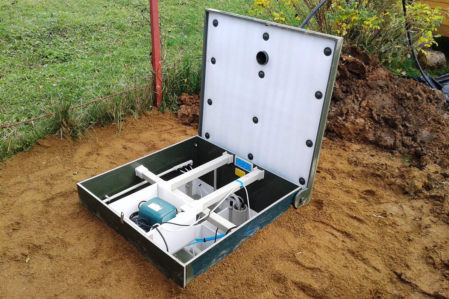 Монтаж септика со спецаквабур это: